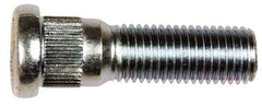 Dorman - M12-1.5 Serrated Bolt Wheel Stud - 14.17mm Knurl, 44.5mm OAL, 12.5mm Shoulder Length - USA Tool & Supply