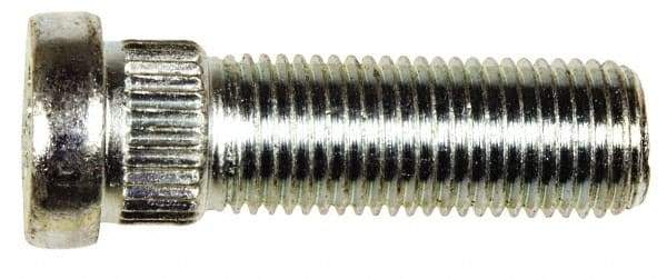 Dorman - M14-1.5 Serrated Bolt Wheel Stud - 16mm Knurl, 45.5mm OAL, 8.5mm Shoulder Length - USA Tool & Supply