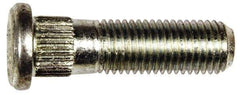 Dorman - M12-1.5 Serrated Bolt Wheel Stud - 13.08mm Knurl, 42mm OAL, 12.5mm Shoulder Length - USA Tool & Supply