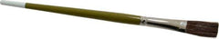 Wooster Brush - Ox Hair Artist's Paint Brush - 1/2" Wide, 1" Bristle Length, 7-1/8" Plastic Handle - USA Tool & Supply