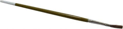 Wooster Brush - Ox Hair Artist's Paint Brush - 1/8" Wide, 11/16" Bristle Length, 6-3/4" Plastic Handle - USA Tool & Supply