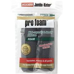 Wooster Brush - 4-1/2" Wide Paint General Purpose Roller Cover - Lint-Free Texture, Foam - USA Tool & Supply