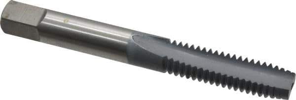 OSG - 5/16-18 UNC 3B 2 Flute elektraLUBE Finish High Speed Steel Straight Flute Standard Hand Tap - Plug, Right Hand Thread, 2-23/32" OAL, 1-1/8" Thread Length, H3 Limit - Exact Industrial Supply