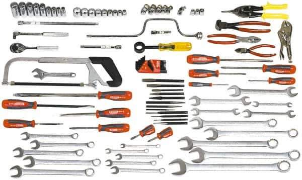 Proto - 98 Piece Mechanic's Tool Set - Tools Only - USA Tool & Supply