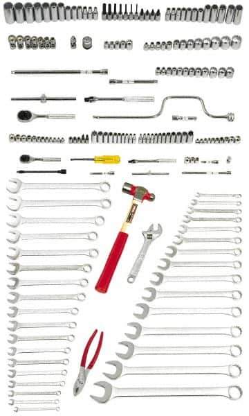 Proto - 179 Piece Mechanic's Tool Set - Tools Only - USA Tool & Supply