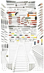 Proto - 497 Piece Mechanic's Tool Set - Tools Only - USA Tool & Supply