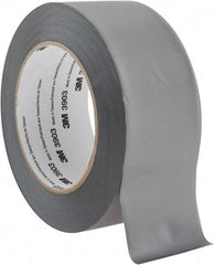 3M - 2" x 50 Yds Gray Duct Tape - 6.5 mil, Rubber Adhesive, Vinyl Backing, 12.6 Lb/ln Tensile Strength, 200°F Max, Series 3903 - USA Tool & Supply