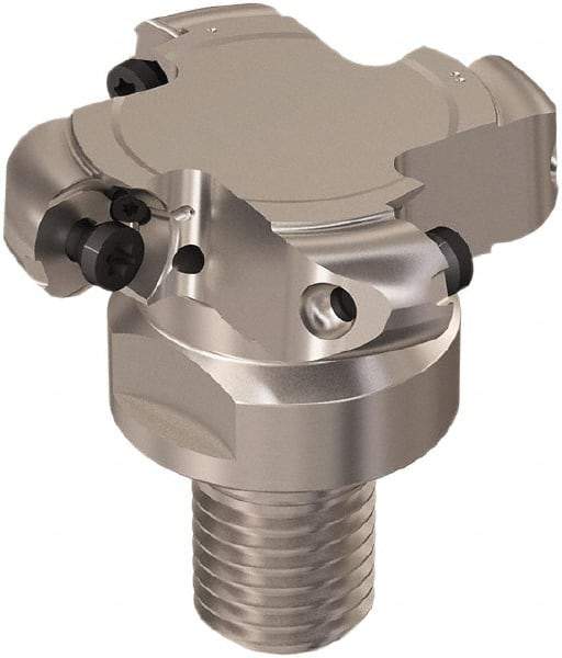 Seco - Modular Connection Connection, 0.236" Cutting Width, 19/64" Depth of Cut, 1-1/2" Cutter Diam, 6 Tooth Indexable Slotting Cutter - R335.29 Toolholder, RD.. 06.. Insert, Right Hand Cutting Direction - USA Tool & Supply