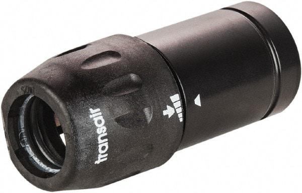 Transair - 2-1/2" ID, 63mm OD, 63 mm to 40 mm Plug-In Reducer - Plastic, 232 Max psi, 3-7/8" Long - USA Tool & Supply