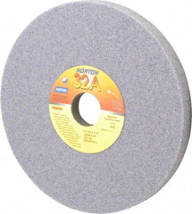 Norton - 8" Diam x 1-1/4" Hole x 3/4" Thick, I Hardness, 46 Grit Surface Grinding Wheel - Aluminum Oxide, Type 5, Coarse Grade, 3,105 Max RPM, Vitrified Bond, One-Side Recess - USA Tool & Supply