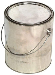 Made in USA - 1/4 Gal Cylinder Tin Can - Case of 112 Cans - USA Tool & Supply