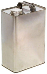 Value Collection - 1/4 Gal Rectangular Tin Can - 6 Cans per Pack - USA Tool & Supply