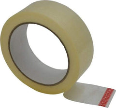 Nifty Products - 1-1/2" x 72 Yd Clear Acrylic Adhesive Packaging Tape - Polypropylene Film Backing, 2 mil Thick, Series T601 - USA Tool & Supply