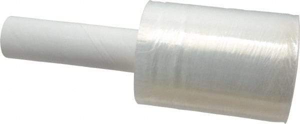 Stretch Associates - 5" x 1,000' 80 Gauge Clear Hand Held Stretch & Pallet Wrap with Extended Core - 80 Gauge, Clear - USA Tool & Supply