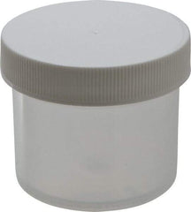Dynalon Labware - 2 oz Jar - Polypropylene, Translucent, 1.77" High x 2.09" Diam, 2.09" Cap - USA Tool & Supply