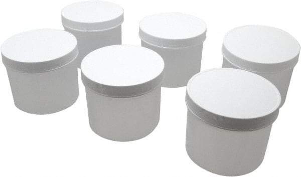 Dynalon Labware - 32 oz Jar - Polypropylene, Translucent, 3.89" High x 4.72" Diam, 4.72" Cap - USA Tool & Supply