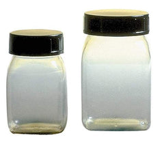 Dynalon Labware - 2,000 mL Wide-Mouth Bottle - PVC, Clear, 7.48" High x 2.76" Diam, 2.76" Cap - USA Tool & Supply