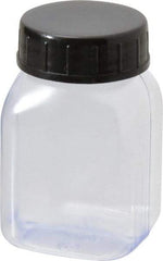 Dynalon Labware - 50 mL Wide-Mouth Bottle - PVC, Clear, 2.36" High x 0.98" Diam, 0.98" Cap - USA Tool & Supply