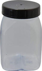 Dynalon Labware - 200 mL Wide-Mouth Bottle - PVC, Clear, 3.42" High x 1.69" Diam, 1.69" Cap - USA Tool & Supply