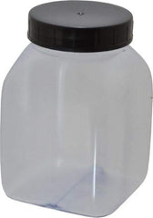 Dynalon Labware - 300 mL Wide-Mouth Bottle - PVC, Clear, 3.74" High x 1.65" Diam, 1.65" Cap - USA Tool & Supply