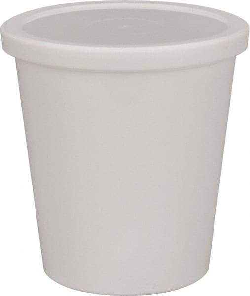 Dynalon Labware - 7.5 oz Disposable Container - PPCO, White, 2-3/4" High x 2-3/4" Diam, 3/4" Cap - USA Tool & Supply