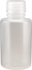 Dynalon Labware - 125 mL Narrow-Mouth Bottle - Polyethylene, Translucent, 4.06" High x 4.06" Diam, 3/4" Cap - USA Tool & Supply