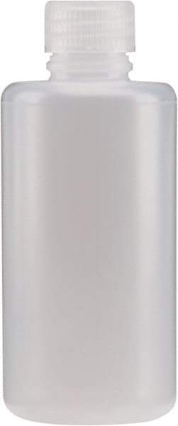 Dynalon Labware - 250 mL Narrow-Mouth Bottle - Polyethylene, Translucent, 5.63" High x 5.63" Diam, 3/4" Cap - USA Tool & Supply