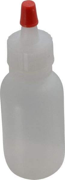 Dynalon Labware - 30 mL Dispensing Bottle - Polyethylene, Translucent, 3-3/4" High x 1-1/4" Diam, 3/4" Cap - USA Tool & Supply