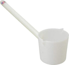 Dynalon Labware - 1,000 ml Polyethylene Short Dipper - 12" Long Handle - USA Tool & Supply