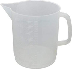 Dynalon Labware - 2,000 ml Polypropylene Graduated Beaker - 50 ml Graduation, 5-23/32" Diam x 6-1/2" High - USA Tool & Supply