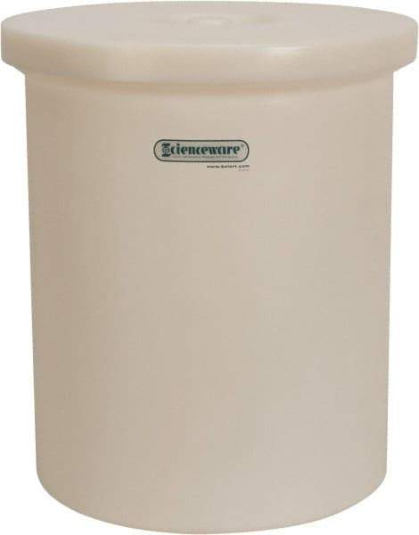 Bel-Art - 15 Gal Jar - Polyethylene, Translucent, 20-1/2" High, 3/4" Cap - USA Tool & Supply