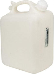 Bel-Art - 2-1/2 Gal Carboy - Polyethylene, White, 7.3" High x 10.1" Diam, 3/4" Cap - USA Tool & Supply