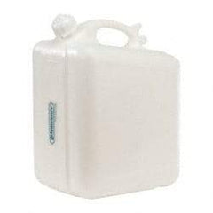 Bel-Art - 5 Gal Carboy - Polyethylene, White, 9.4" High x 11.9" Diam, 1" Cap - USA Tool & Supply