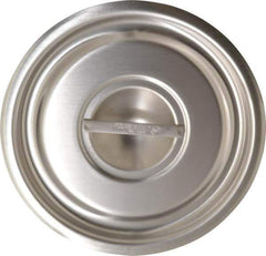 VOLLRATH - Round Stainless Steel Lid - Use with 78740 - USA Tool & Supply