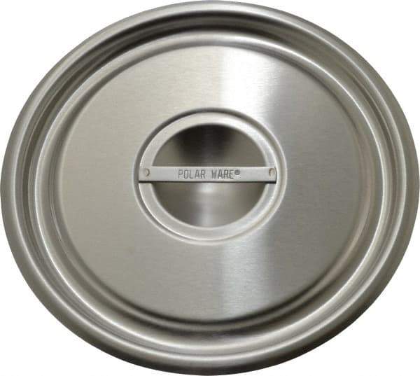 VOLLRATH - Round Stainless Steel Lid - Use with 78780 - USA Tool & Supply