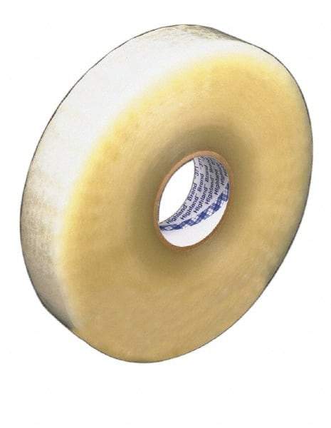 3M - 2" x 1640 Yd Clear Rubber Adhesive Sealing Tape - Polypropylene Film Backing, 1.9 mil Thick, 44 Lb Tensile Strength, Series 371 - USA Tool & Supply