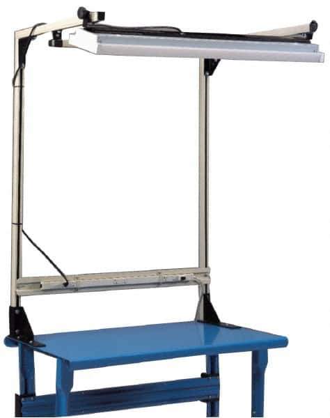 Qualtech - Workbench & Workstation Power Bar - Use with Hubbell 5' Workbenches - USA Tool & Supply