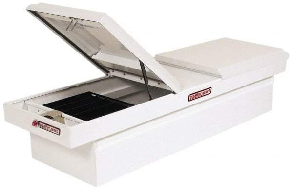 Weather Guard - 60-1/8" Wide x 11" High x 27-1/4" Deep Cross Box - White - USA Tool & Supply