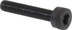 Made in USA - M3x0.50 Metric Coarse Hex Socket Drive, Socket Cap Screw - Grade 12.9 Alloy Steel, Black Oxide Finish, Fully Threaded, 16mm Length Under Head - USA Tool & Supply