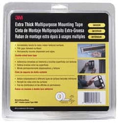 3M - 3/4" x 7 Yd Acrylic Adhesive Double Sided Tape - USA Tool & Supply
