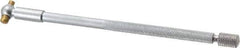 SPI - 5/16 to 1/2 Inch, 4.2 Inch Overall Length, Telescoping Gage - 4 Inch Long Handle, Hardened Tool Steel, Satin Chrome Finish and TiN Coated Working Faces - USA Tool & Supply