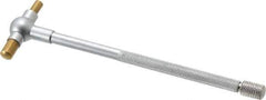 SPI - 3/4 to 1-1/4 Inch, 4.4 Inch Overall Length, Telescoping Gage - 4 Inch Long Handle, Hardened Tool Steel, Satin Chrome Finish and TiN Coated Working Faces - USA Tool & Supply