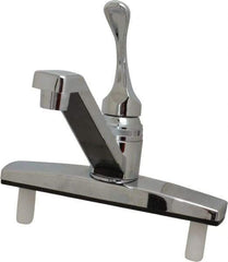 B&K Mueller - Deck Plate Mount, Kitchen Faucet without Spray - One Handle, Lever Handle, Standard Spout - USA Tool & Supply