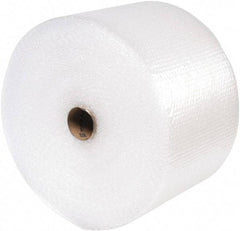 Sealed Air - 175' Long x 12" Wide x 3/16" Thick, Small Sized Bubble Roll - Clear - USA Tool & Supply