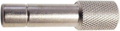 Legris - 10mm Outside Diam, Nickel Plated Brass Push-to-Connect Tube Plug - 435 Max psi, Plug-In Connection, FKM O-Ring - USA Tool & Supply