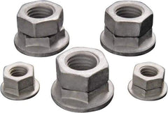 DISC-LOCK - 7/16-20 UNF Grade 8 Steel Free Spinning Hex Lock Nut - Magni 565 Finish - USA Tool & Supply