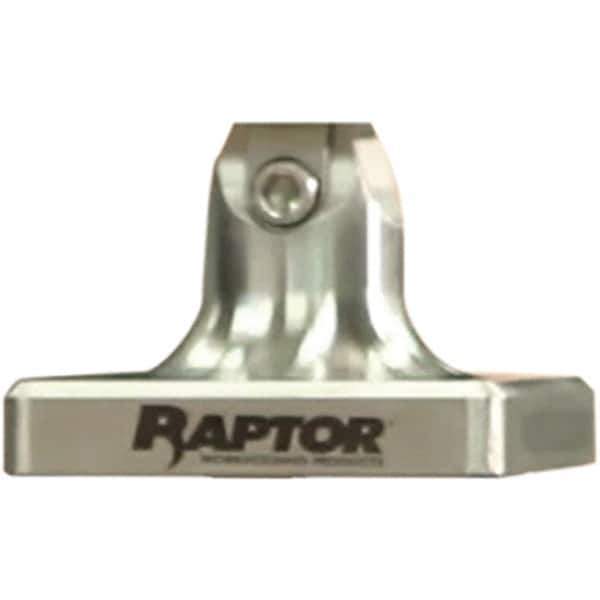 Raptor Workholding - 1-7/16" High x 2.07" Wide x 2.07" Long Dovetail Vise - 9/32" Jaw Opening Capacity, 5/64" High x 0.478" Wide Jaw, For 4 & 5 Axis Workholding Systems - USA Tool & Supply