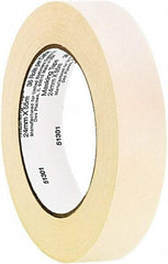 UNIVERSAL - 1" Wide x 60 Yd Long Tan Paper Masking Tape - Series UNV51301 - USA Tool & Supply