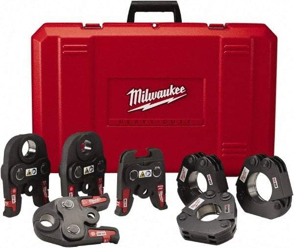 Milwaukee Tool - Handheld Shear/Nibbler Pressing Tool Jaws - For Use with Pressing Tools - USA Tool & Supply