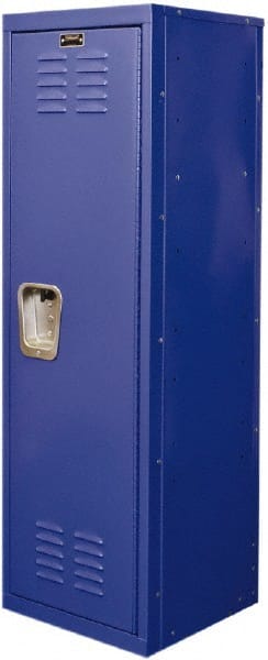 Hallowell - 1 Door, 1 Tier, Kid & Teen Lockers - USA Tool & Supply